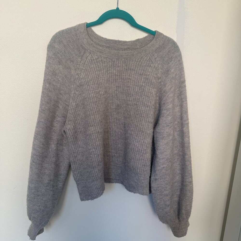 Topshop Slouchy Grey Sweater